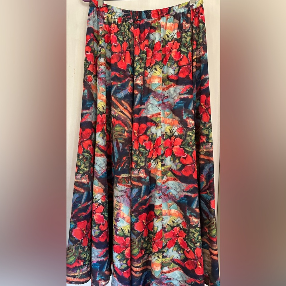 Christian Siriano Maxi Floral Women's Skirt